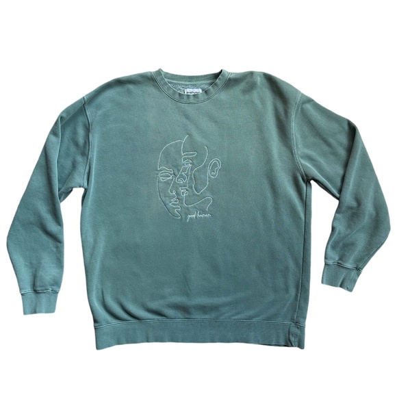 goodhuman Green Sweatshirt Sz XXL - Picture 2 of 7